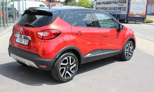 Renault Captur 1.5 Dci 110 Vlamrood-zwart - garage goethals wingene